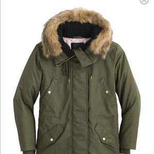 J. Crew Winter Parka w/ Eco-friendly Primaloft